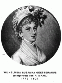 Portret Willemina Susanna Geesteranus (1772-1827)